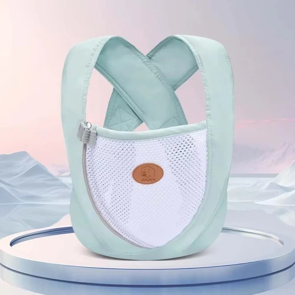 Marsupio multifunzionale per neonati a mani libere, portatile, traspirante, con imbracatura per neonati, ergonomico e regolabile, per neonato