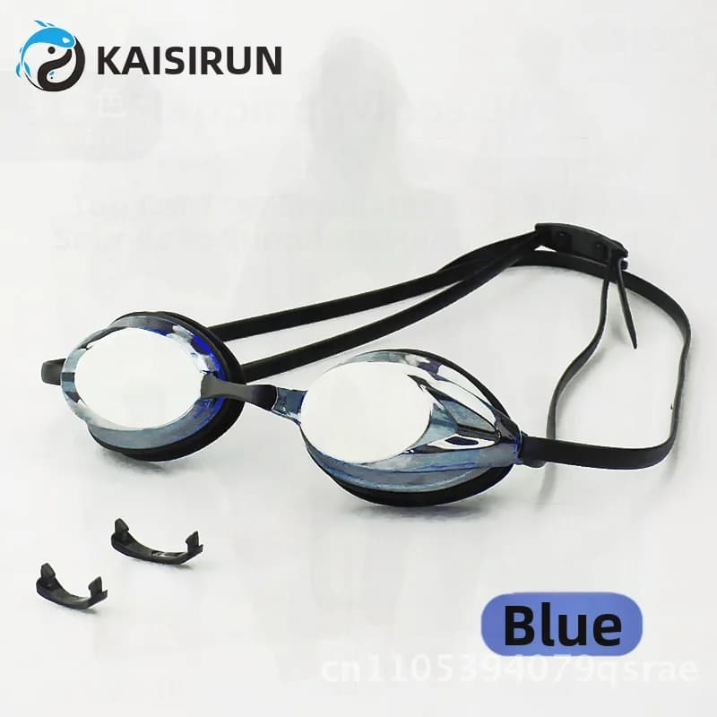 Adult Electrolytic Swimwear Competition Glasses and High Definition Waterproof Training Polycarbonate PC Lenses