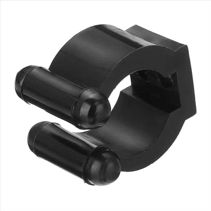 40Pc Supporto per canna da pesca Supporto per asta Rack di stoccaggio Punta Morsetto Clip per supporto Stecca da biliardo Clip per esposizione Strumento di pesca 17Mm