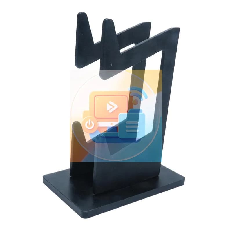 Desktop Acrylic Game Controller Holder Multifunctional Gaming Headset Storage Bracket Game Display Accessories