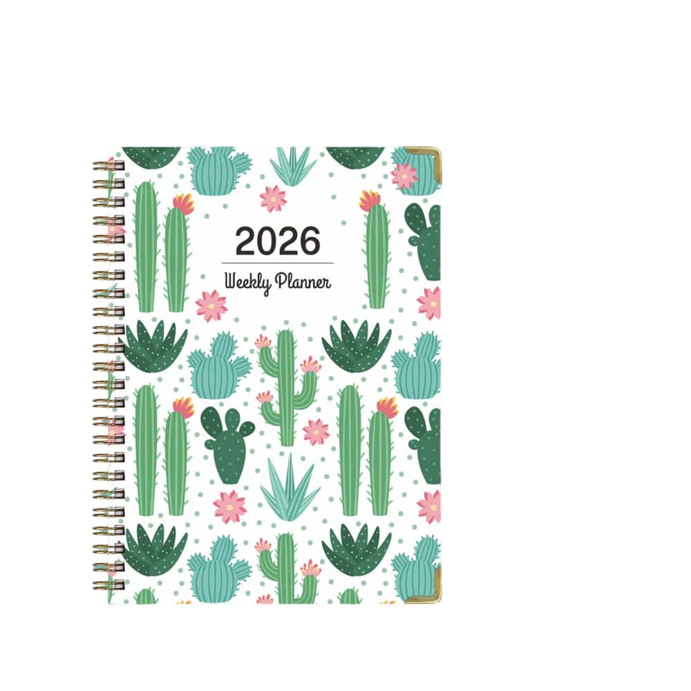 Agenda 2026 con Schede Mensili per 365 Giorni, Planner Giornaliero Formato A5, Diario per l'Anno Accademico