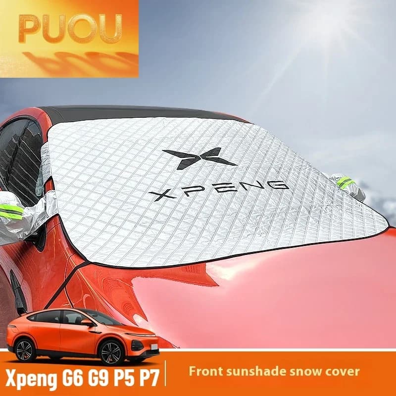 Fit For Xpeng G6 G9 P5 P7 G3 Car Windshield Sunshade Sun Protection Heat Insulation Anti Snow Frost Xiaopeng Car Sunshade