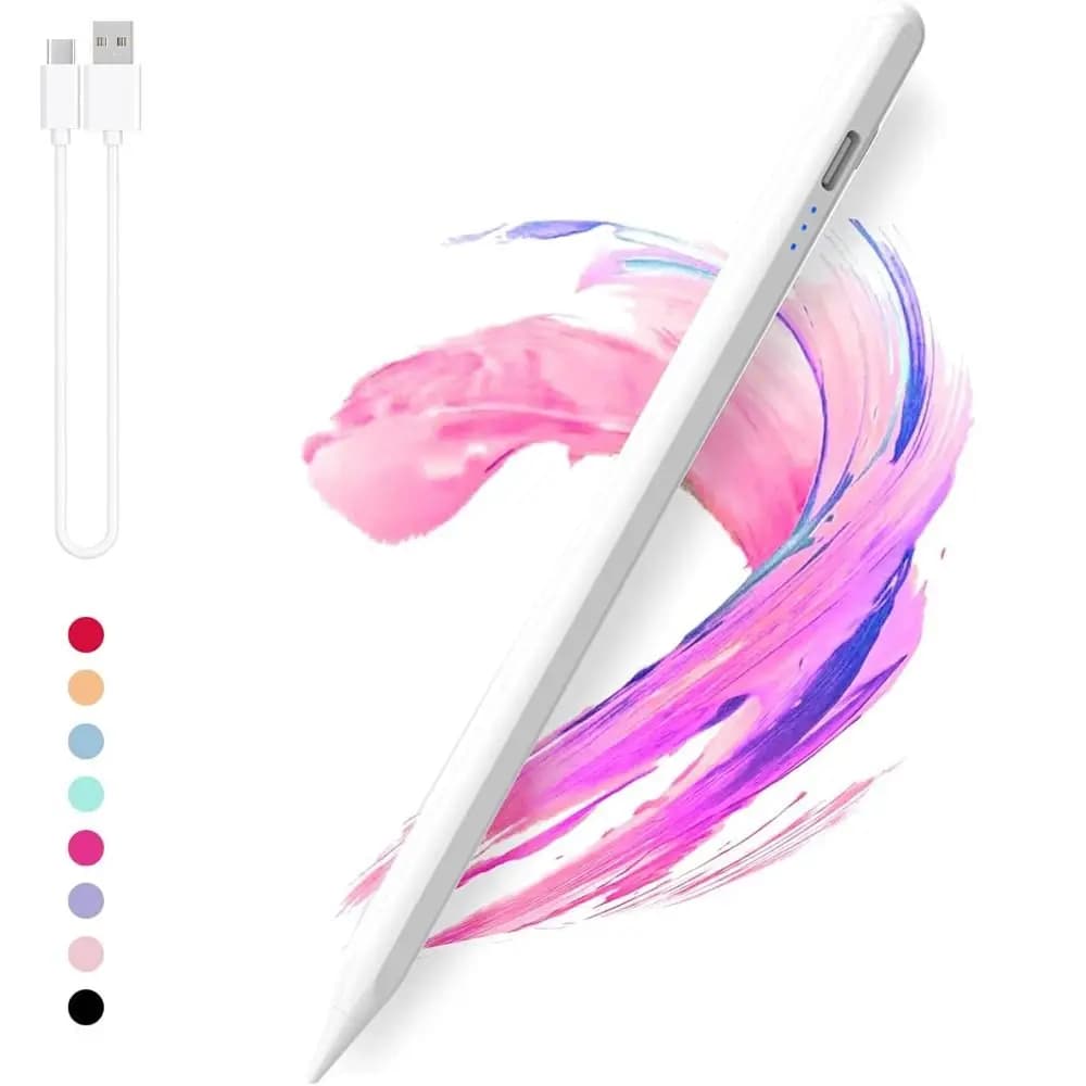 Penna stilo attiva universale ricaricabile per schermo del telefono cellulare, penna touch per tablet da disegno sensibile per Android/iOS