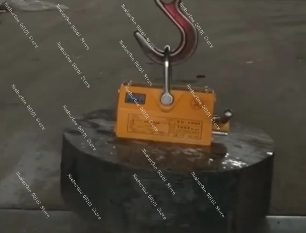 Sollevatore Magnetico Permanente Manuale, Magnete di Sollevamento per Esterni per Lastre di Acciaio, Vetro e Piastrelle, Utensile Manuale per Carichi Pesanti