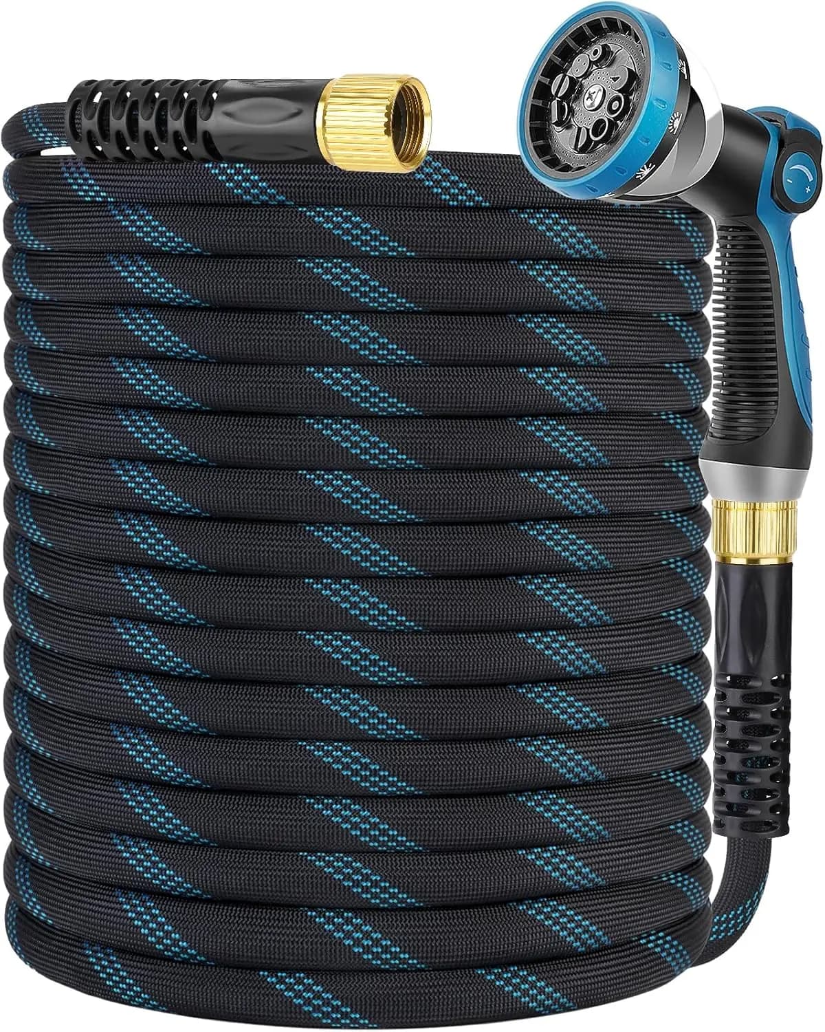 Garden Tube Not Extensible from 45 Meters, Anti-Piega, Lightweight, Anti-Lose with Ugello at 10 Getts