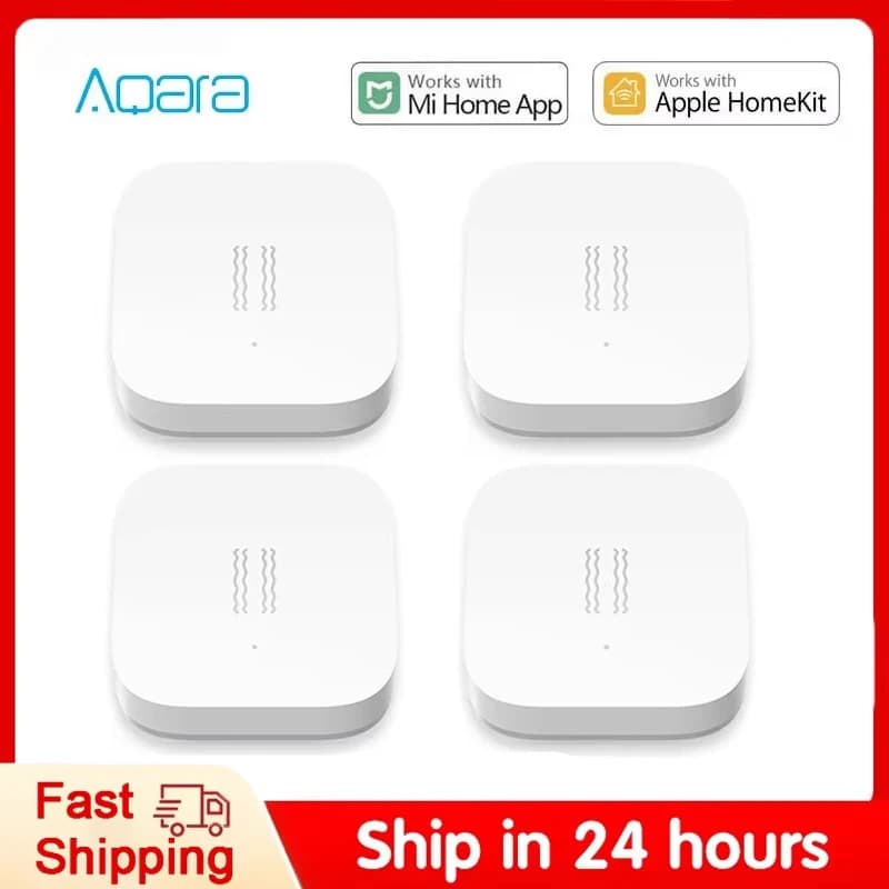 Aqara Intelligent Vibration Sensor Embedded Gyroscope Zigbee Motion Sensor Shock Alarm Monitor Intelligent Home Security for xiaomi MI Home