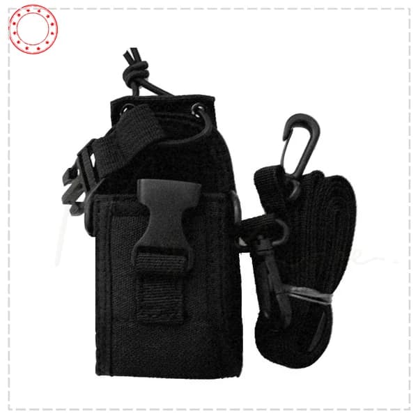 Copertura in tessuto di nylon con cordino per walkie-talkie, copertura protettiva universale durevole, vita regolabile
