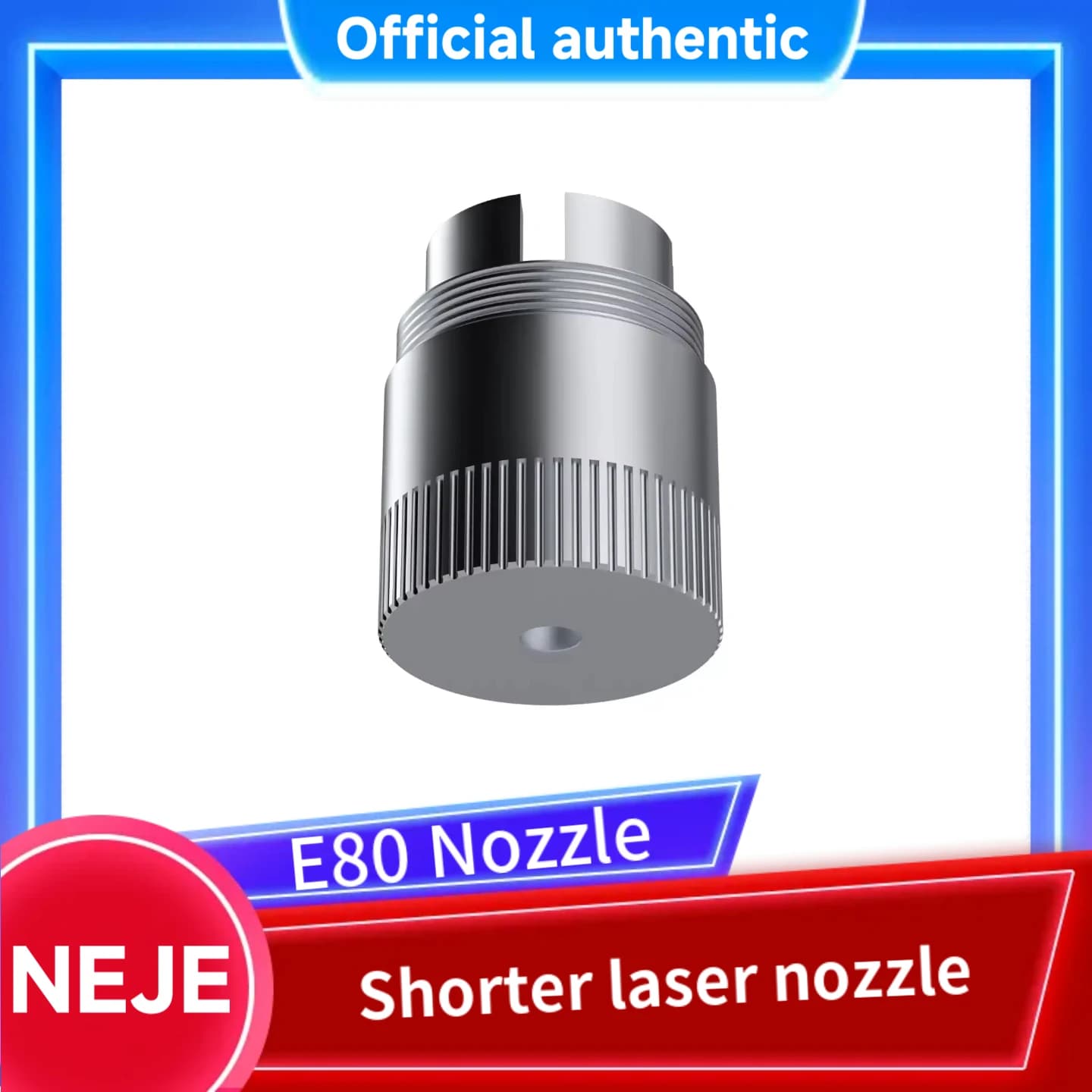 NEJE E80 Shorter laser nozzle tool, faster and more efficient engraving of wood/acrylic/leather