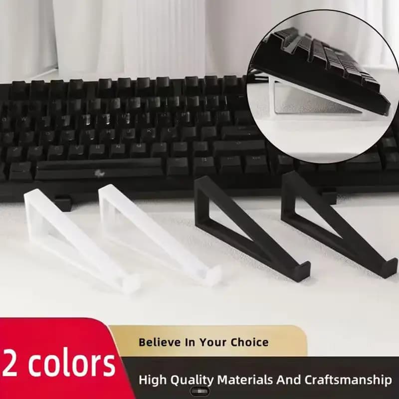SPECIAL OFFER 1 Paio New Support for Keyboard with Lifted Angle, Computer Accessories, Plastic Monitor Support