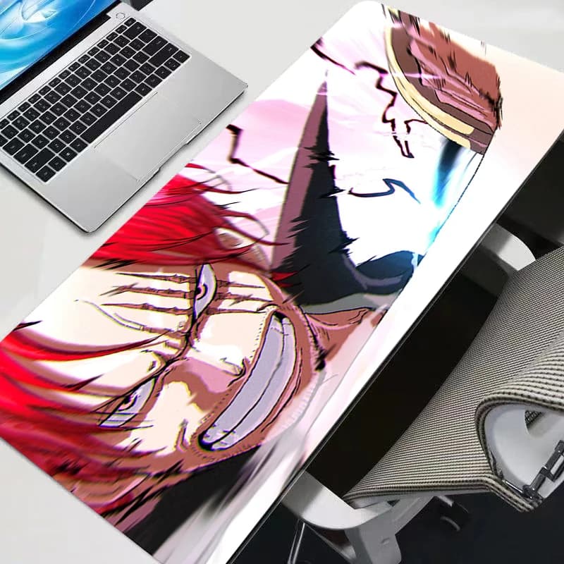 Mouse Pad One Piece Shanks Anime New Large XXL PC Desk Mat Gamer Office Carpet Keyboard Table Gaming Accessories Mousepad