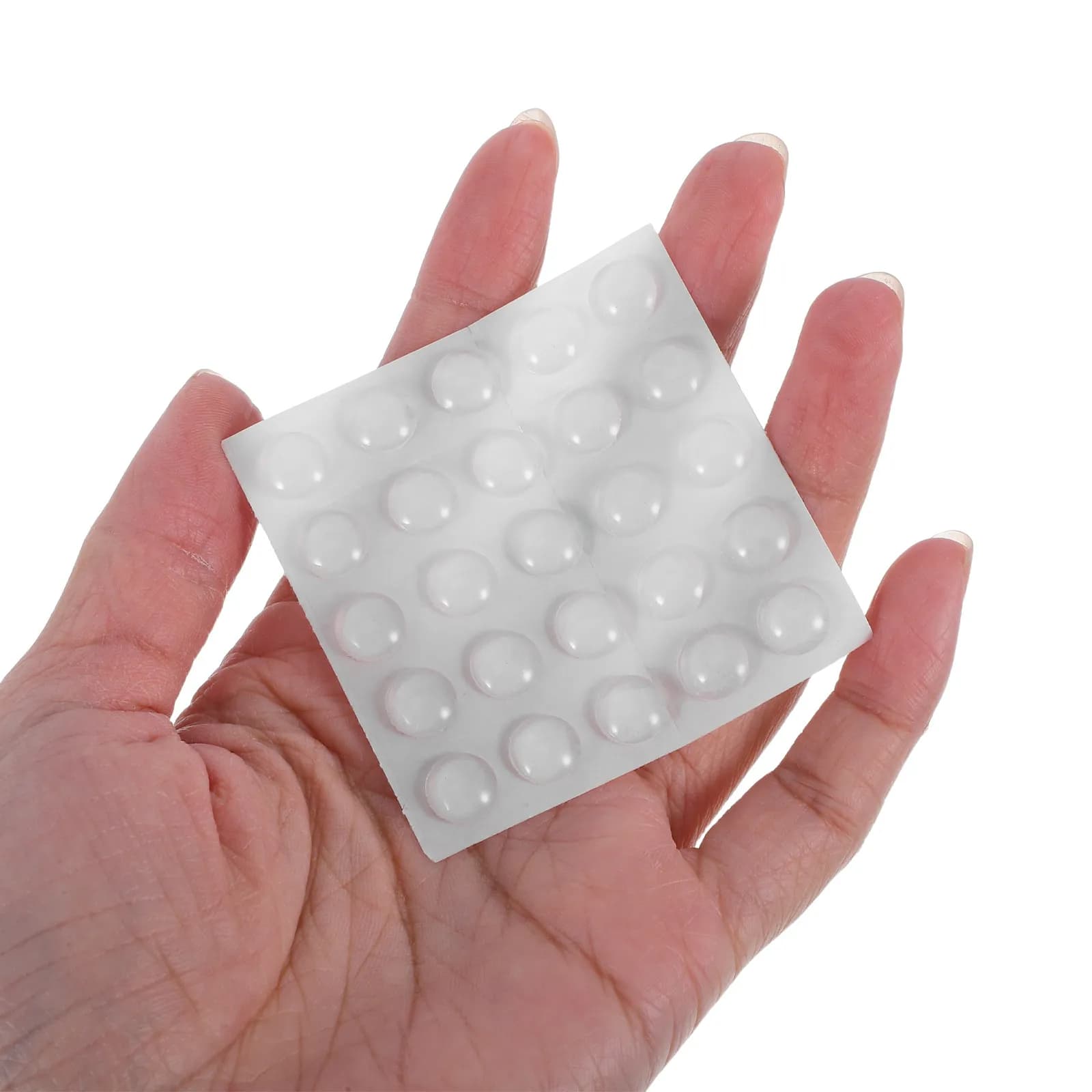 200 Pezzi di Cuscinetti Adesivi Trasparenti Ultra-Sottili in Silicone per Porte, Armadietti, Frigoriferi, Protezione Pareti e Riduzione del Rumore
