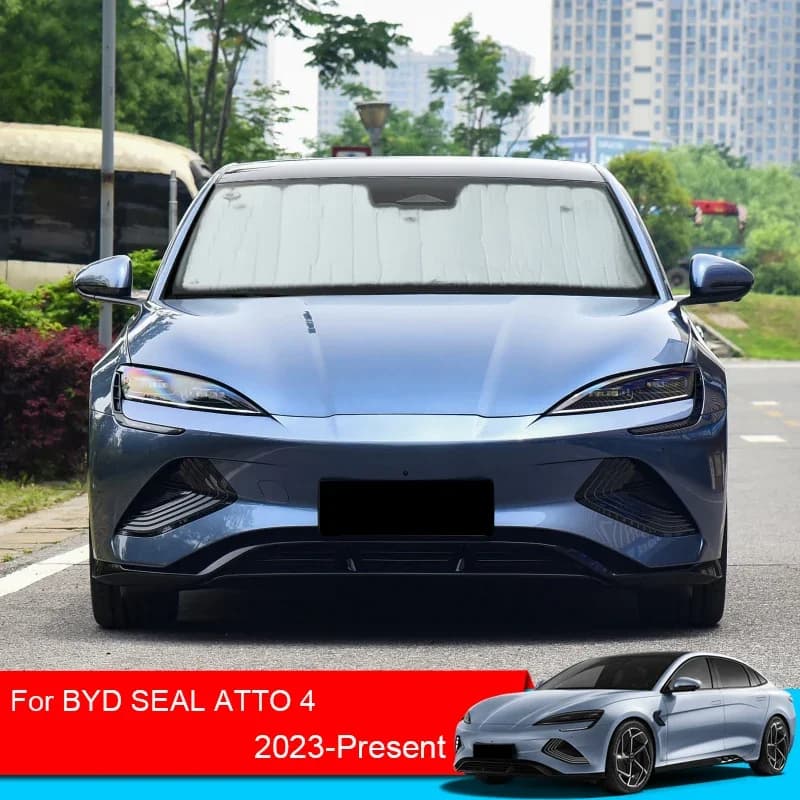 Per BYD SEAL ATTO 4 2023-Presente Auto Tende Da Sole Protezione UV Copertura Finestra Laterale Tenda Parasole Visiera Zerbino Parabrezza Accessorio