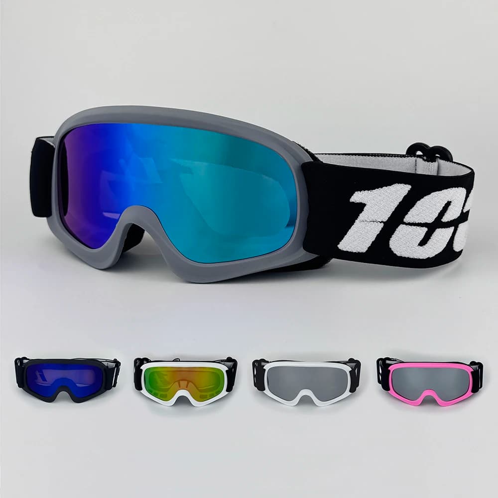 Occhiali da sci invernali professionali per bambini Occhiali da sci da snowboard Anti-UV400 Attrezzatura sportiva per bambini Uomini Donne