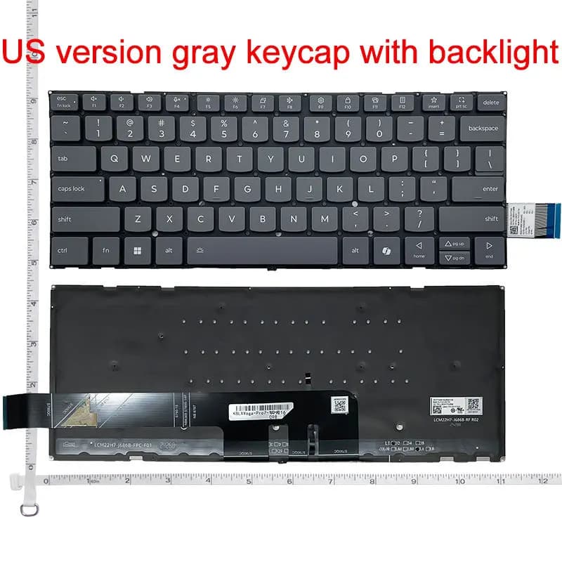 For Lenovo YOGA Air 15s ILL9 yoga Slim 7 15ILL9 YOGA AIR14 IMH9 YOGA AIR14S APU8 AIR14S Q8X9 Notebook Laptop Keyboard