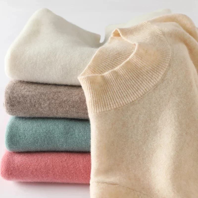 Maglioni dolcevita slim coreani maglione pullover lavorato a maglia camicia inferiore a maniche lunghe autunno inverno camicetta morbida maglioni per le donne