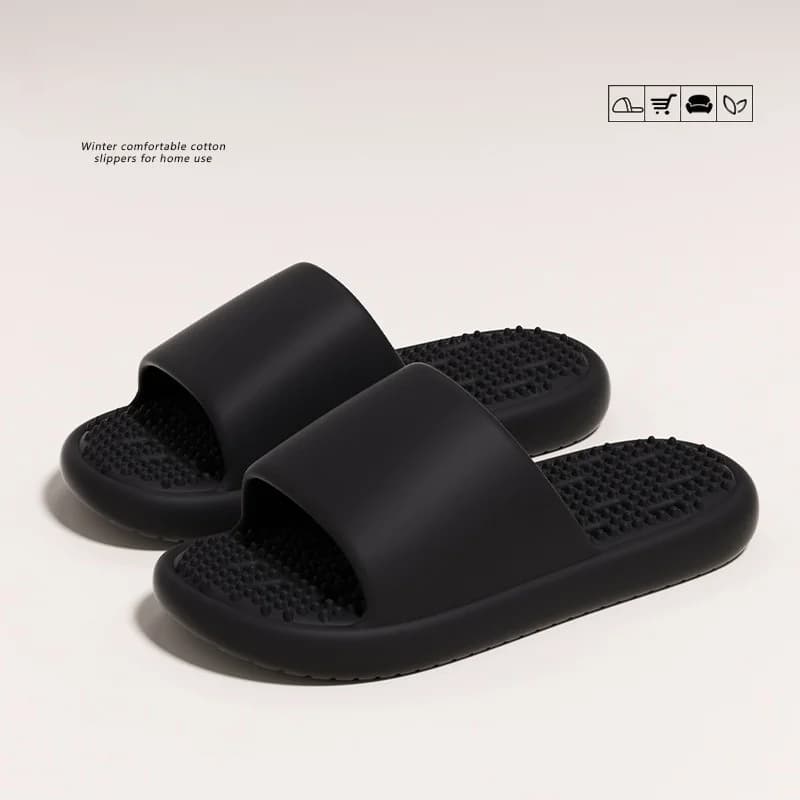 Ciabatte Versatili Unisex Stile Coppia Primavera-Estate, Casual, Traforate, ad Asciugatura Rapida, in Eva Morbida con Suola Spessa per Massaggio Plantare, per Interni, Bagno e Esterni