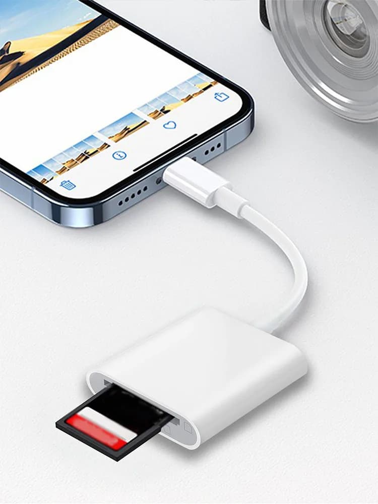 Lettore di schede intelligente 2 in 1, USB 3.0, lettore di schede otg universale, supporto per lettore di schede SD/TF