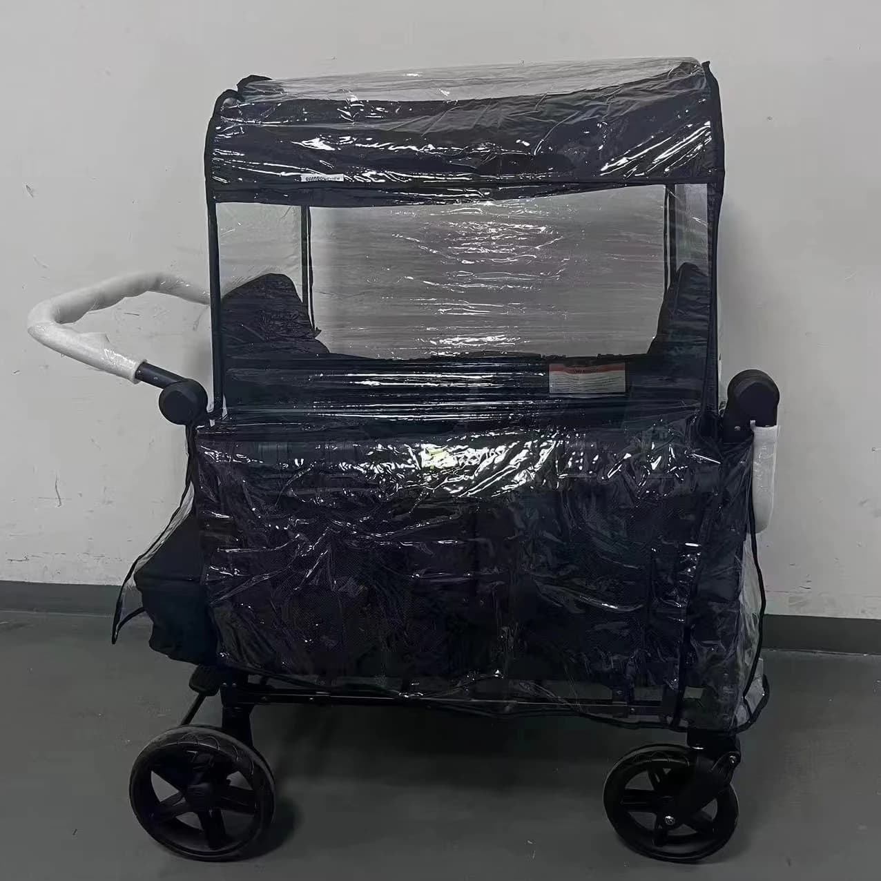 Passeggino pieghevole 3 in 1 per bambini, carrozzina per il trasporto di bambini, passeggino a 2 posti, carrozzina da campeggio per il trasporto di neonati e bambini
