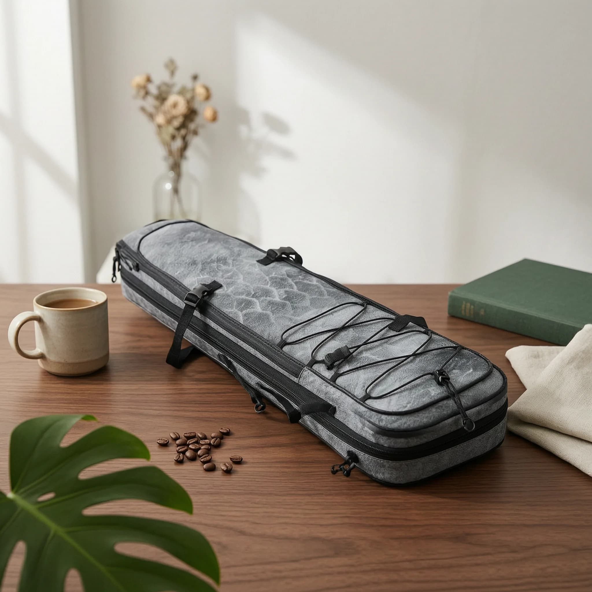 Paddle Board Backpack with Side Handles Padded Paddle Board Backpack Kayak Gear Bag with Bungee Lacing Sturdy Large Capacity