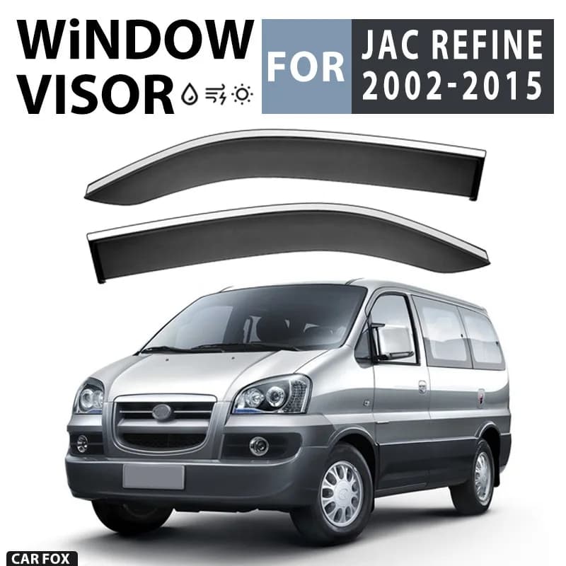 4 pezzi per Refine M5 2011-2023 finestrino dell'auto visiera tenda da sole abbracci parabrezza finestrino laterale pioggia parasole accessori auto