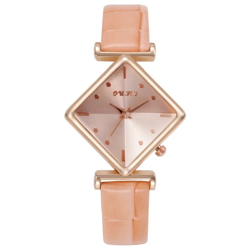 Vendita calda 2023 Relogio Feminino Fashion Square Watch donna squisiti piccoli orologi cinturino in pelle orologi da polso al quarzo da donna