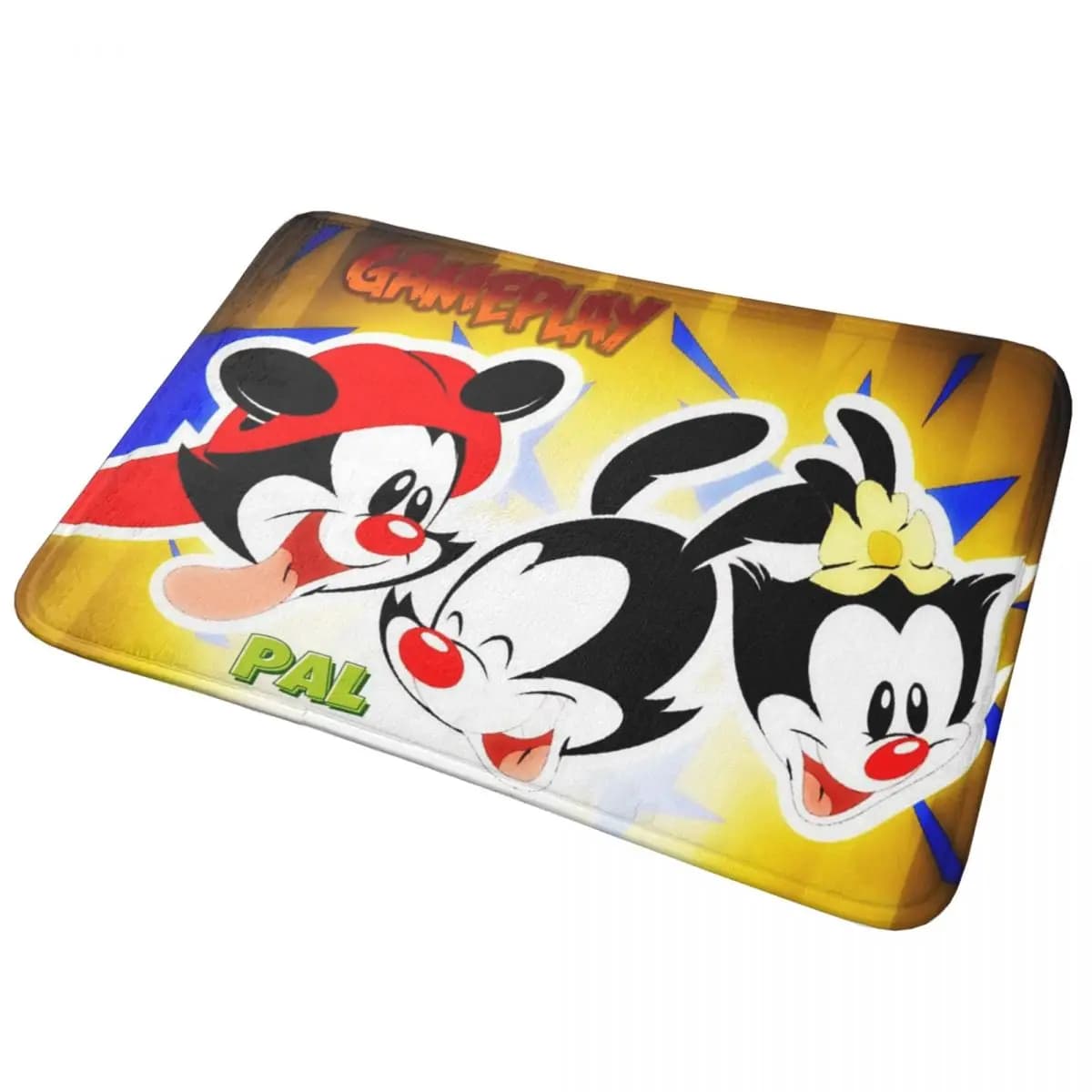 Cartoon Animaniacs Modello antiscivolo Zerbino Tappetino Tappetino assorbente Tappeto per ingresso cucina Tappetini poggiapiedi camera da letto di casa