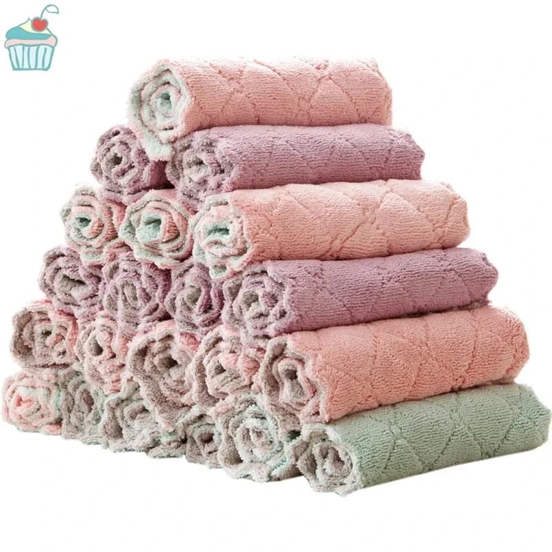 10/20 Pieces Washing Panels, Cleaning Sauces Kitchen, Multipurpose Furnishings Home Cleaning Fiber Absorbents