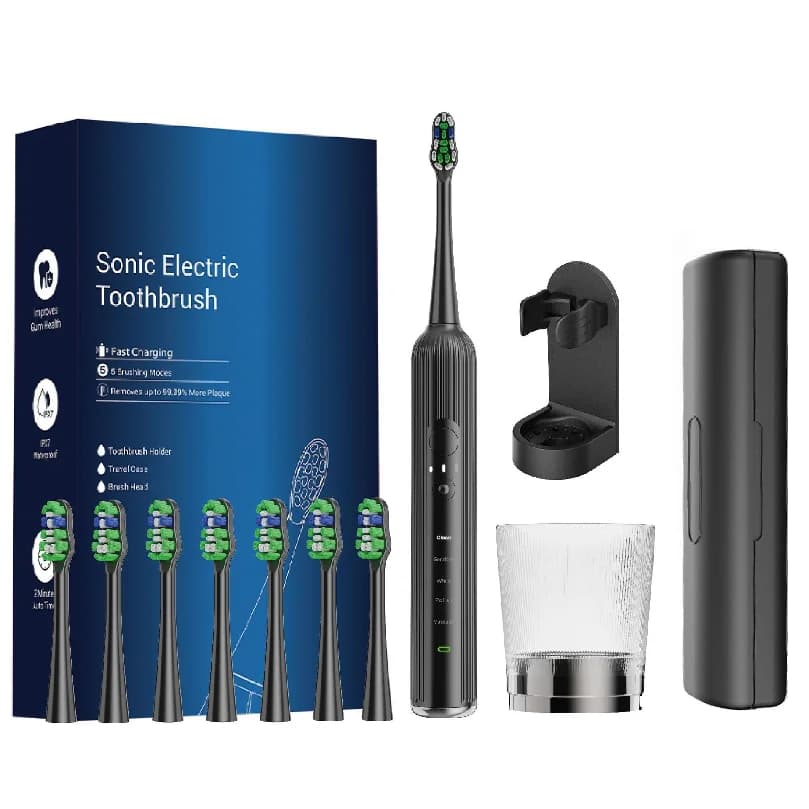 WS-series Ultrasonic magnetic levitation electric toothbrush Waterproof 180 Days Battery Life Ultrasonic Soft Cloud Toothbrush H