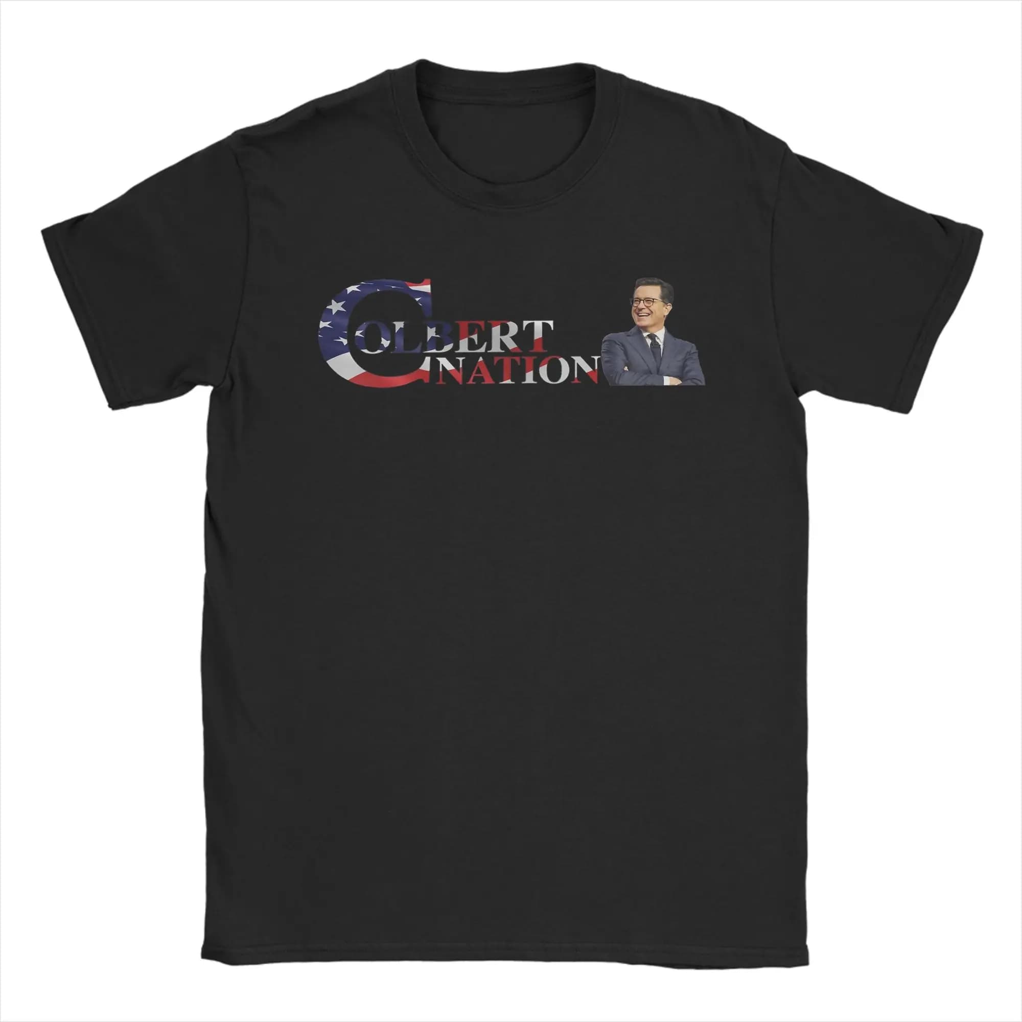 Uomo Donna Nuovo Arrivo Stephen Colbert The Late Show 2026 T-shirt in cotone 100% Abbigliamento