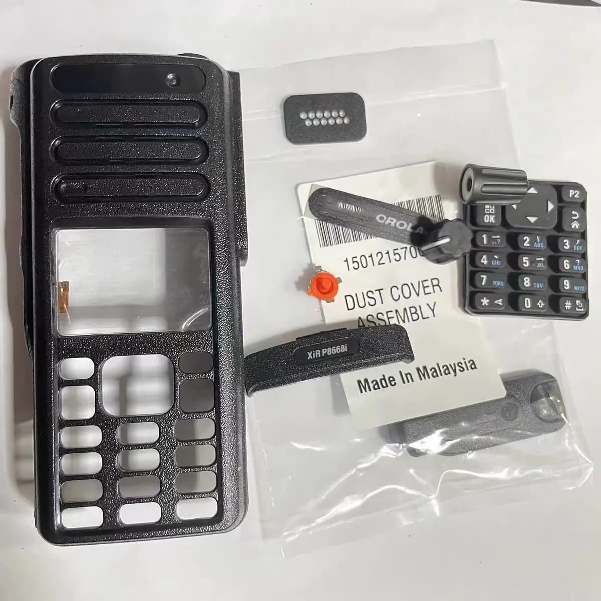 Custodia di ricambio Shell per Motorola DP4800E DP4801E XPR7550E XPR7580E DGP8550 + DGP8550E P8668i P8660i ecc. Walkie Talkie