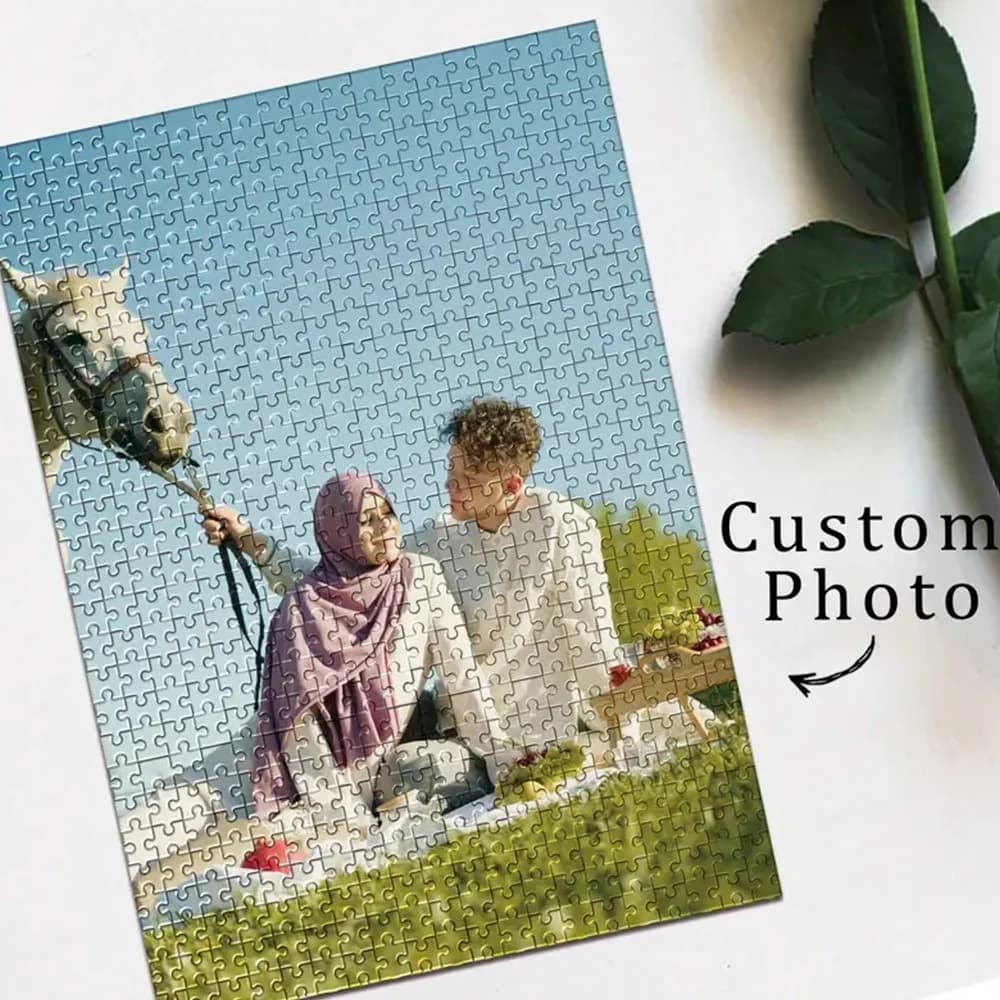 Personalized Customizable to add photos, Puzzle wooden puzzle toy for intelligence