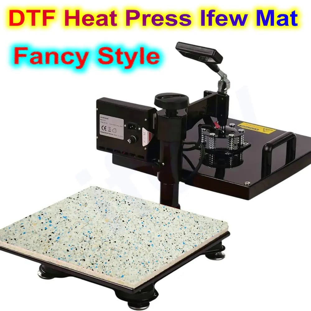 DTF Silicone Pad Heat Press Mat Sublimation Iron DTF Press Plate Foam Board Thermal Heat Pressing Cushion Blanket Accessories