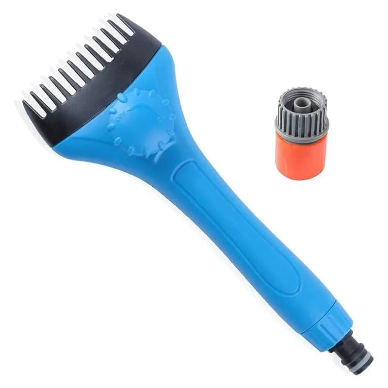 【TRAVEL ESSENTIAL】Strumento per la pulizia della cartuccia filtrante per piscina e spa, dispositivo portatile per la pulizia del filtro della piscina con adattatore per rimuovere D