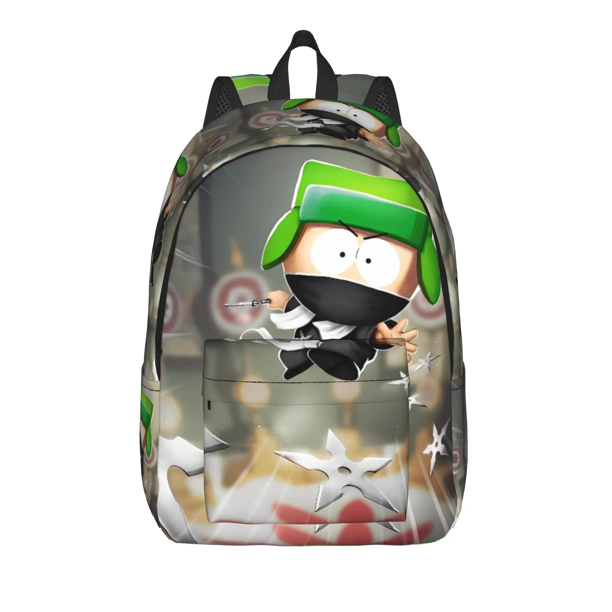 Zaino SouthParks da donna in poliestere, stile stampato, per campeggio e scuola