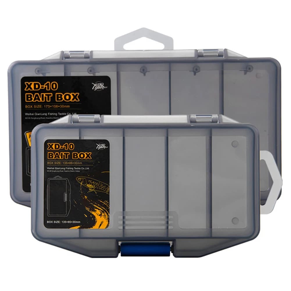 Portable Fishing Tackle Boxes Waterproof Multi-function Fishing Lure Organizer Compartments Accessories Fishing Gear Accessories