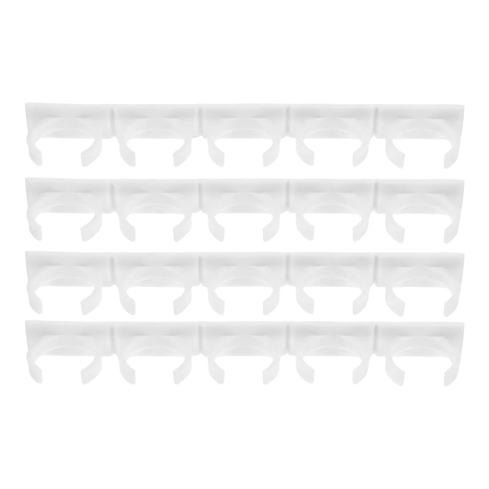Set di 4 Organizzatori per Cucina, Porta Spezie dal Design Compatto, Salvaspazio, Set di Clip per Organizzazione su Bancone e Dispensa