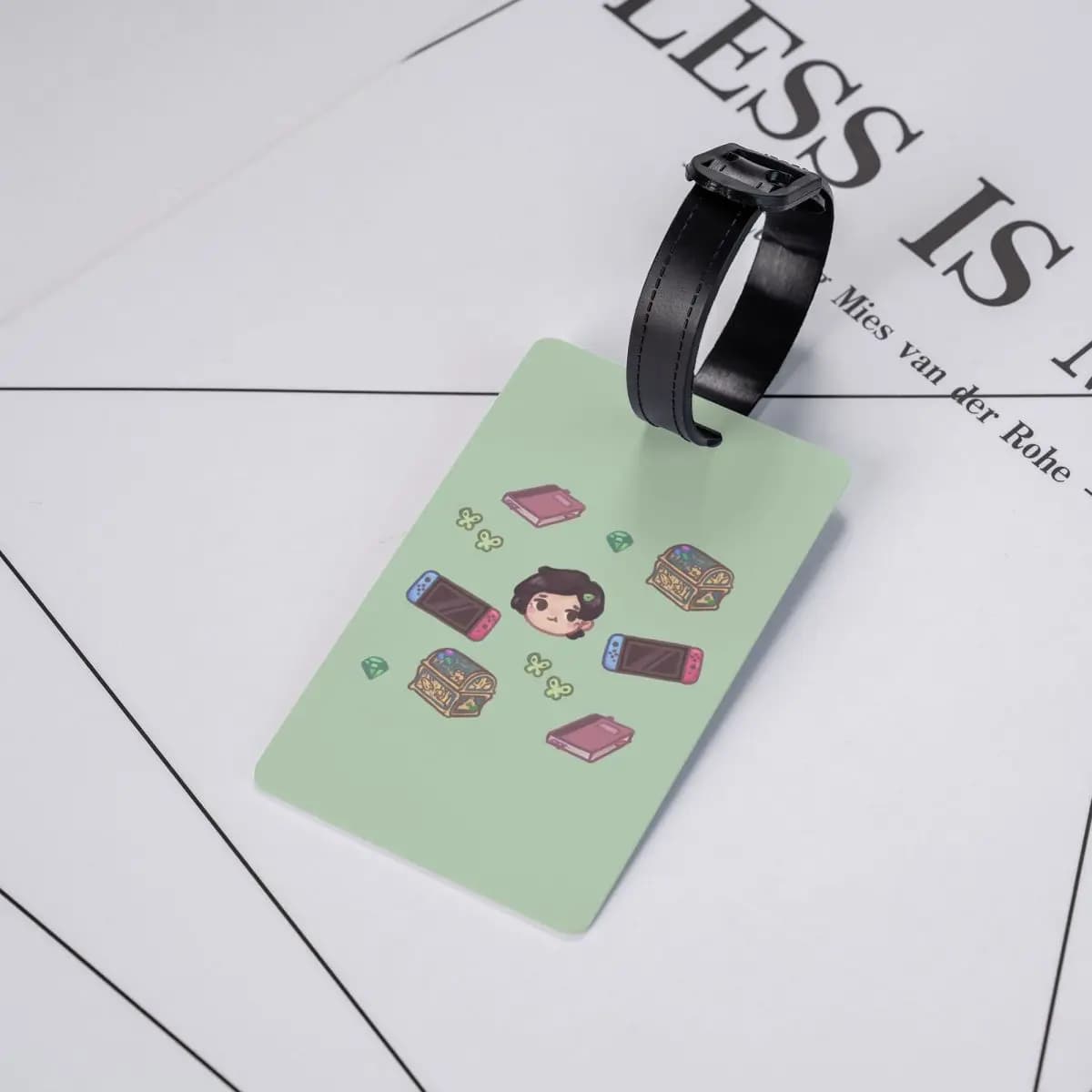 Etichette per Bagagli Amphibia Marcy, Accessori per Valigie, Targhette per Bagagli da Viaggio, Porta Etichette con Spazio per Nome e Indirizzo