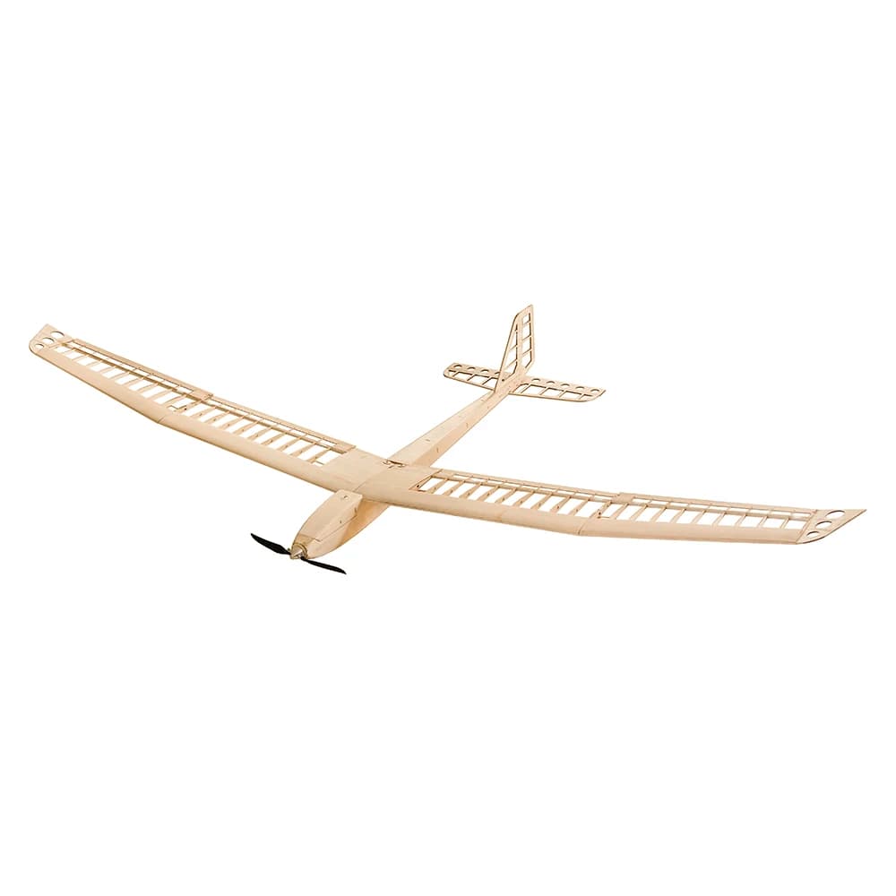 RC AirPlanes Laser Cut Balsa Wood Airplanes F25 AION-25 Balsa Glider Kit 2500MM (98') Glider F3P Balsa Wood Model Building Kit