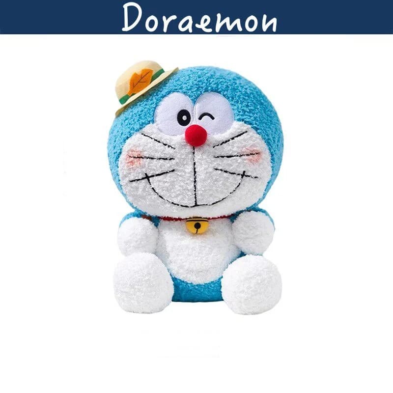 Peluche e Cuscino Grande di Doraemon dal Giappone - Simpatico Animale di Peluche, Regalo di Compleanno per Ragazze e Souvenir da Viaggio