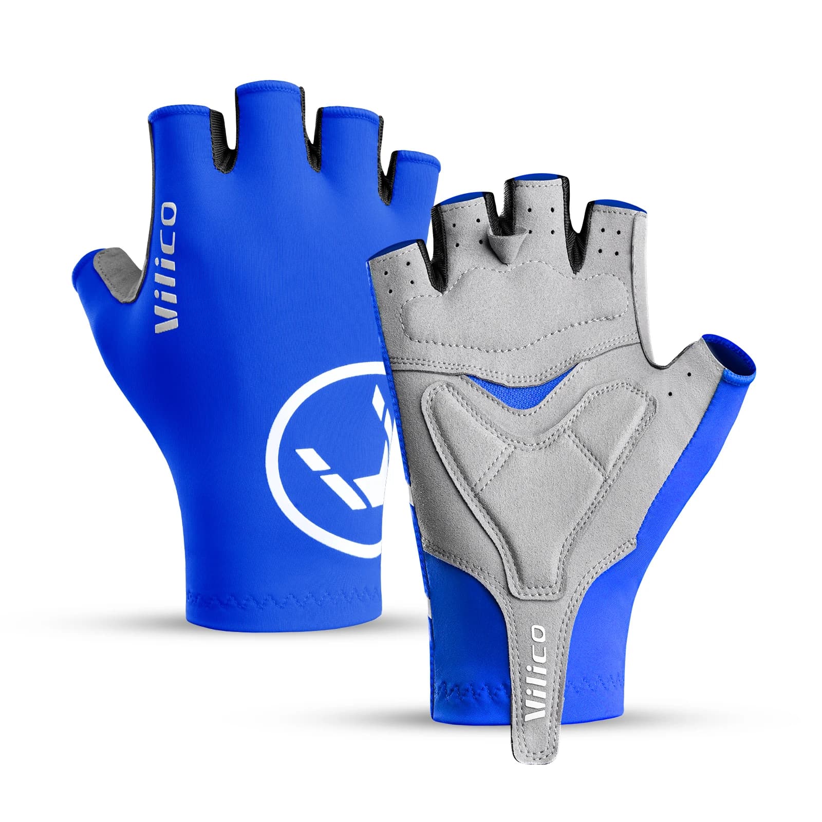 Guanti Breaking Wind Guanti mezze dita da ciclismo Guanti da bicicletta antiscivolo Guanti da bici da strada da corsa MTB Biciclet Guanti