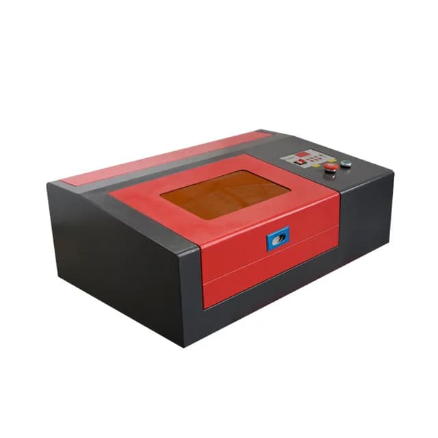 WR3020 40W 3D CO2 Laser Engraving Machine Automatic Wood Rubber Metal Cutting Function Automatic Cutting Function AI BMP PLT Support Essential Retail