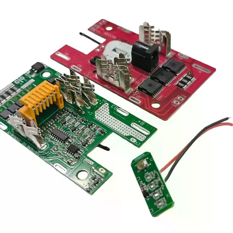Set di Schede di Protezione e Ricarica BMS PCBA per Batterie agli Ioni di Litio 18V, Chip BL1860 BL1830, Scheda Madre di Controllo