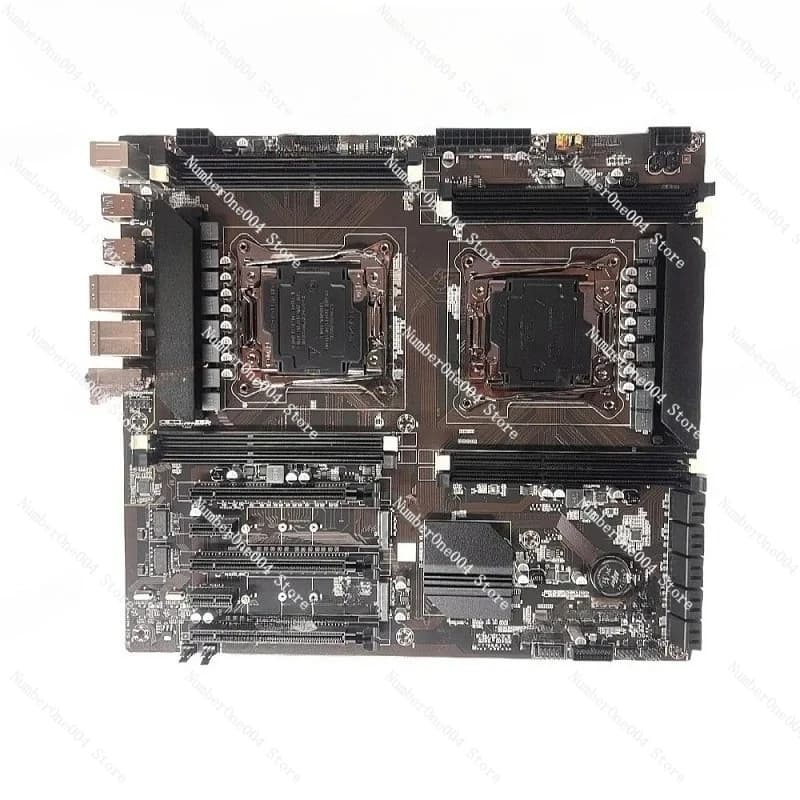 Scheda principale del gioco bidirezionale X99 Scheda di interfaccia di rete doppia bidirezionale 2011-V3 DDR3 X8D