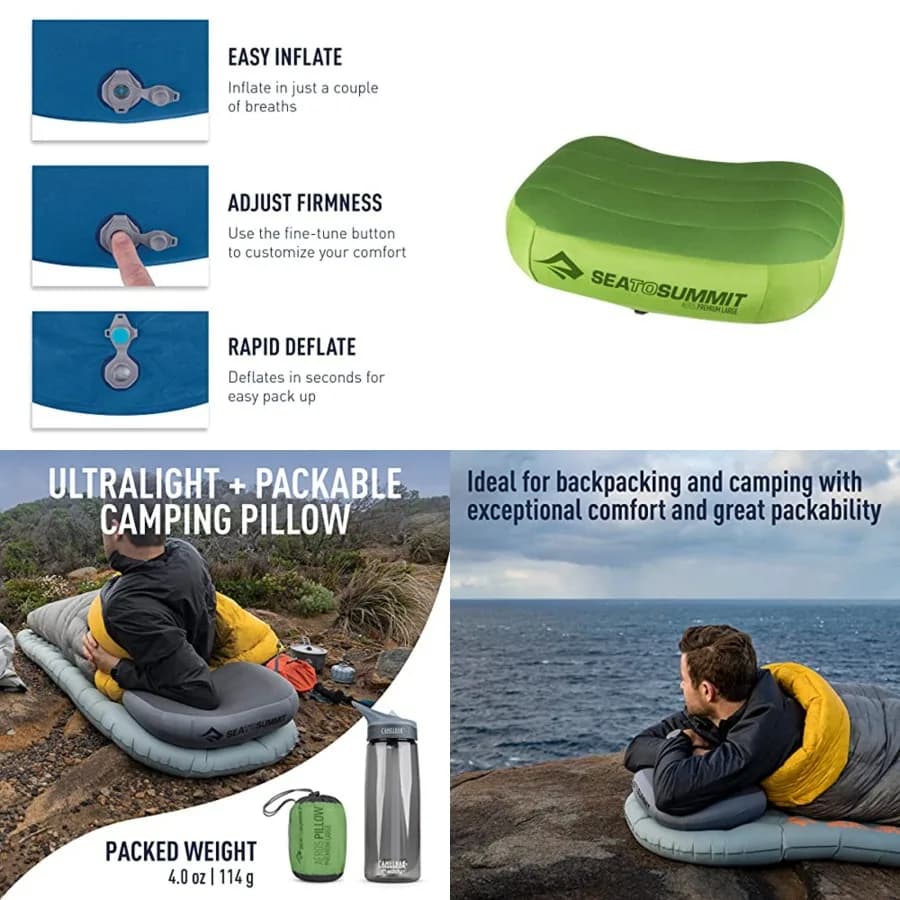 Aeros Premium Inflatable Travel Pillow