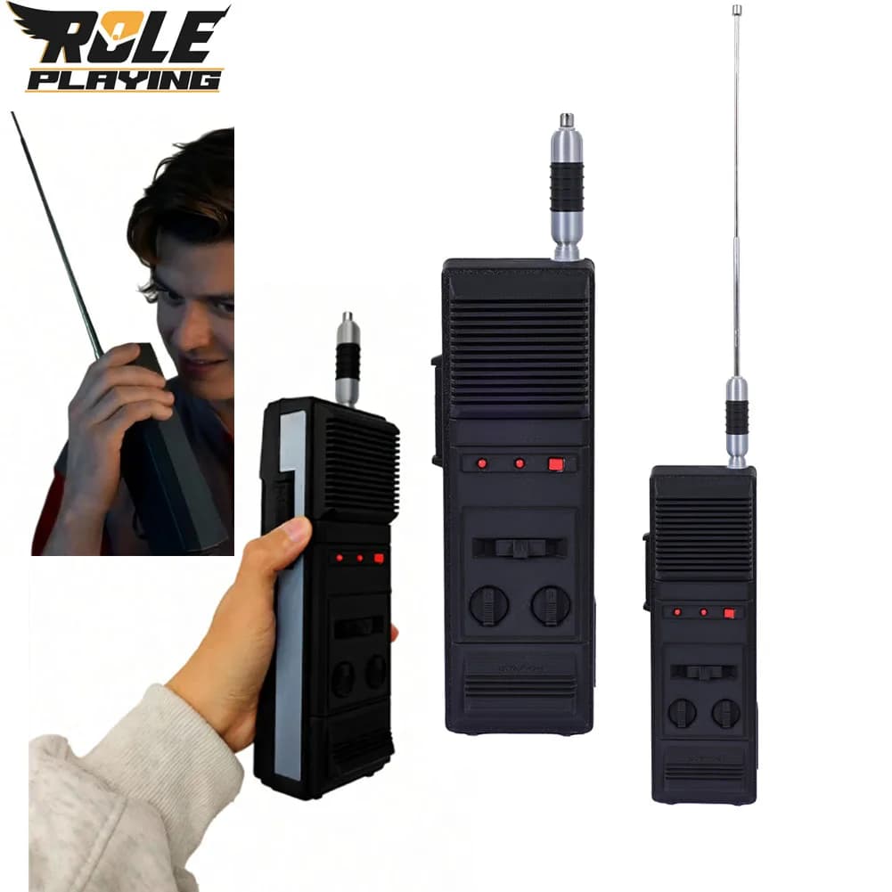 Steve Harrington Walkie Talkie Cosplay Fantasy Plastica Prop 2025 TV ST 5 Disfraz Accessori Costume Carnevale di Halloween Decor