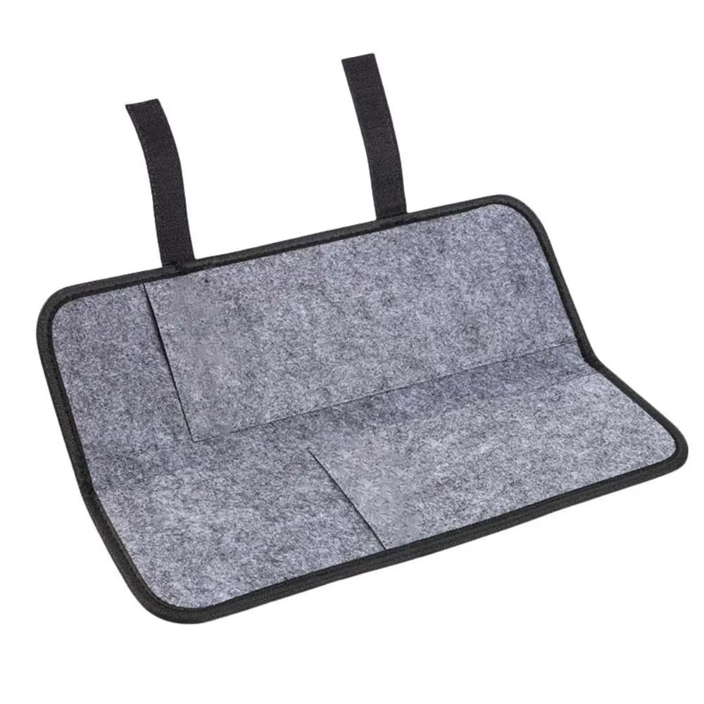 Felt bag for curling iron, heat resistant, dustproof, protective cover for plate, high temperature resistant