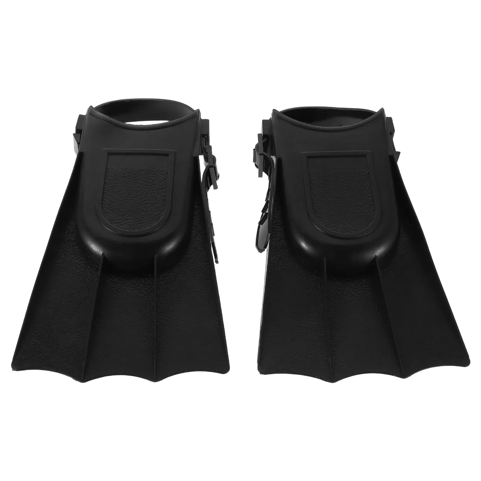 1Pair Snorkeling Fins Adjustable Swim Flippers Comfortable Swimming Training Diving Gear Size 25-30 Snorkel Fins