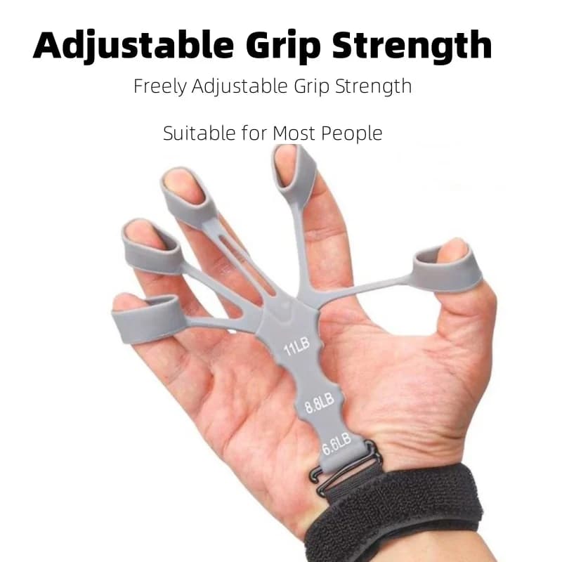 YS00099- Allenatore per dita in silicone, estrattore per polso, assistente per l'allenamento della forza di presa