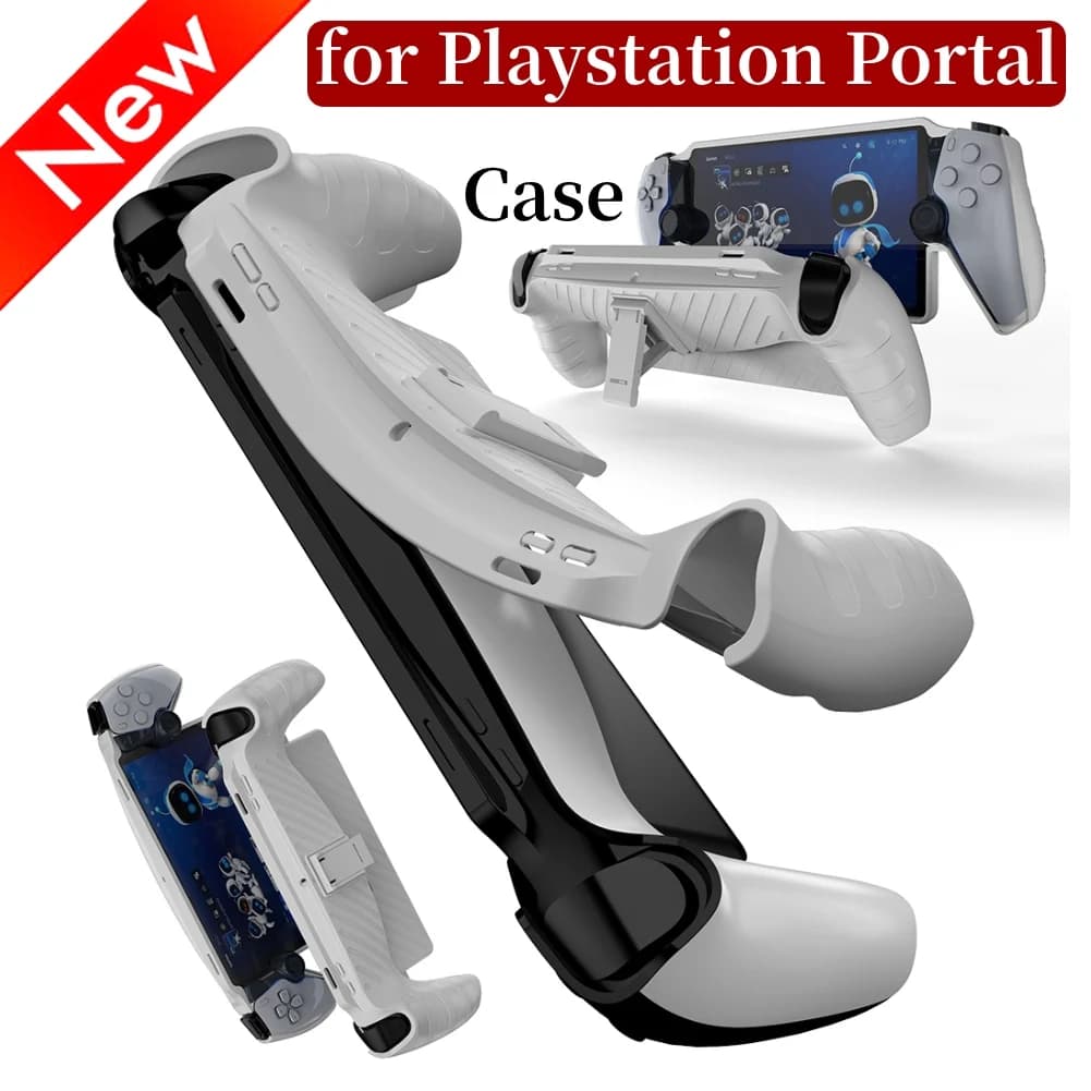 Per Playstation Portal custodia protettiva per Controller per Console di gioco con supporto custodia in TPU per custodia per impugnatura per macchina da gioco