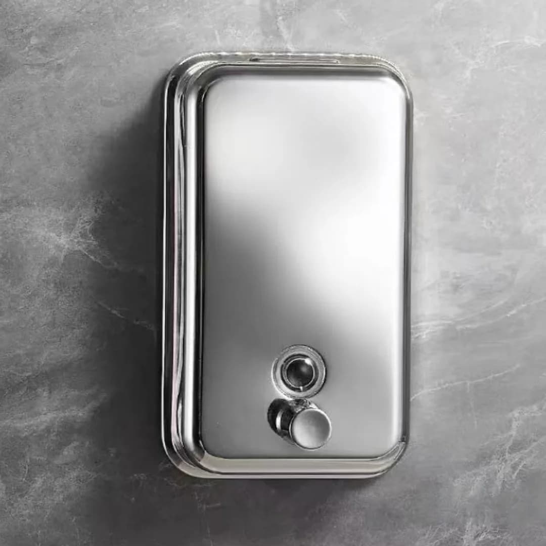 Gold Soap Dispenser Wall Mount SUS304 Bathroom Hand Liquid Soap Dispenser/Kitchen Soap Dispenser Chrome Bathroom Shampoo Bottles